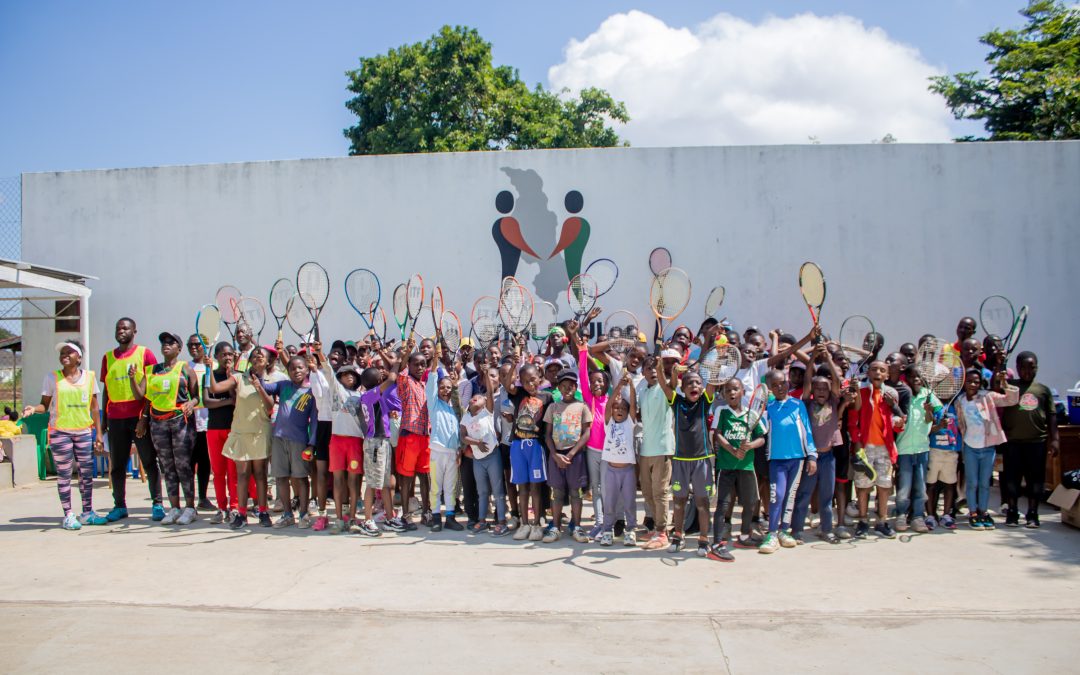 JUNIOR TENNIS TOURNAMENT ATTRACTS 100