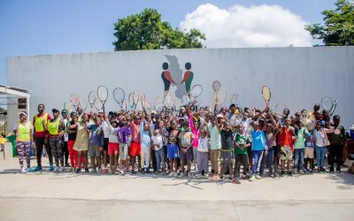 JUNIOR TENNIS TOURNAMENT ATTRACTS 100