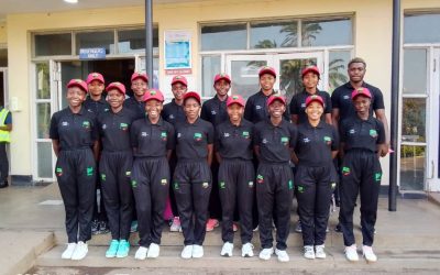 MALAWI UNDER 19 CRICKET WOMEN NATIONAL TEAM DEPARTS FOR BOTSWANA