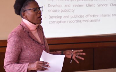 MNCS STAFF TRAINED IN CORRUPTION PREVENTION