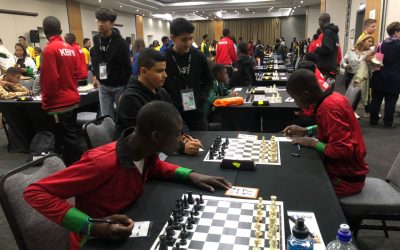 BACK FROM AFRICA YOUTH CHESS CHAMPIONSHIP