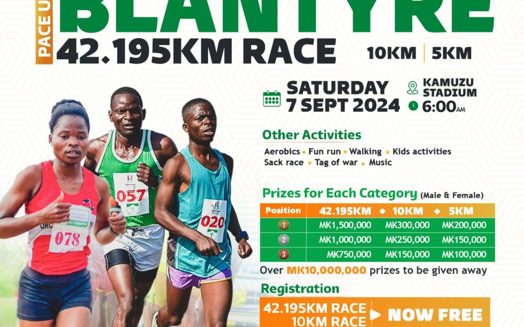 ALL SET FOR BLANTYRE 42.195 KM RACE
