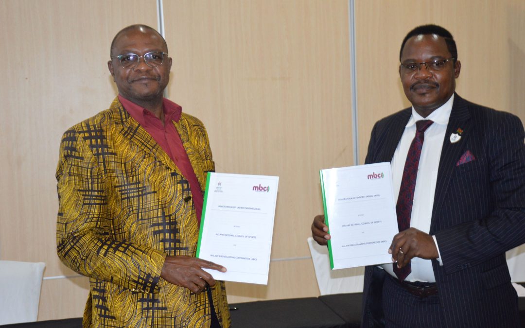MNCS AND MBC SIGN LANDMARK AGREEMENT TO BOOST SPORTS DEVELOPMENT AND COVERAGE IN MALAWI