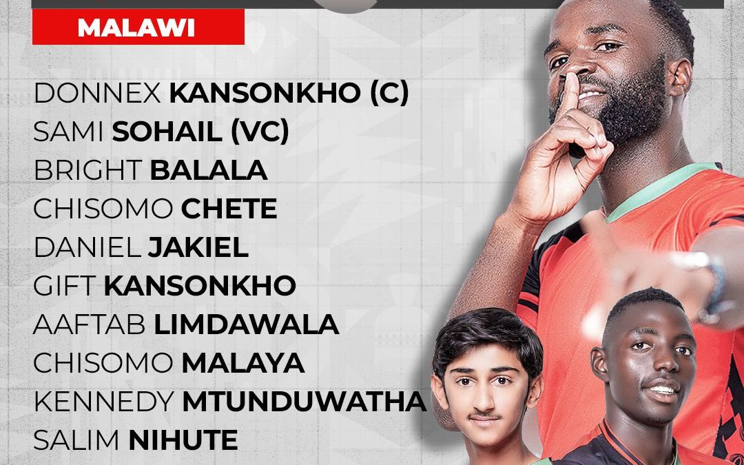 Cricket Malawi announces national squad and fixtures for 2025 Quad Nations T20 Cup – Arjun Menon Memorial
